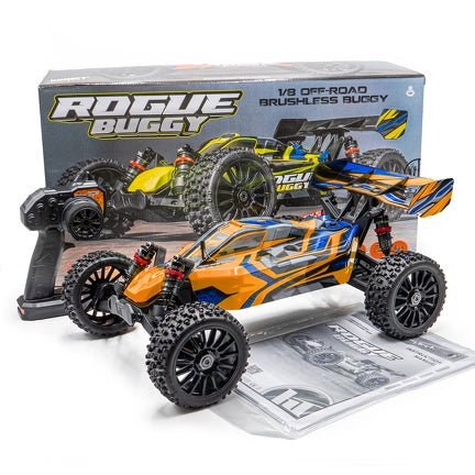 Rogue Buggy 2.0 1/8ème Brushless Orange version PACK