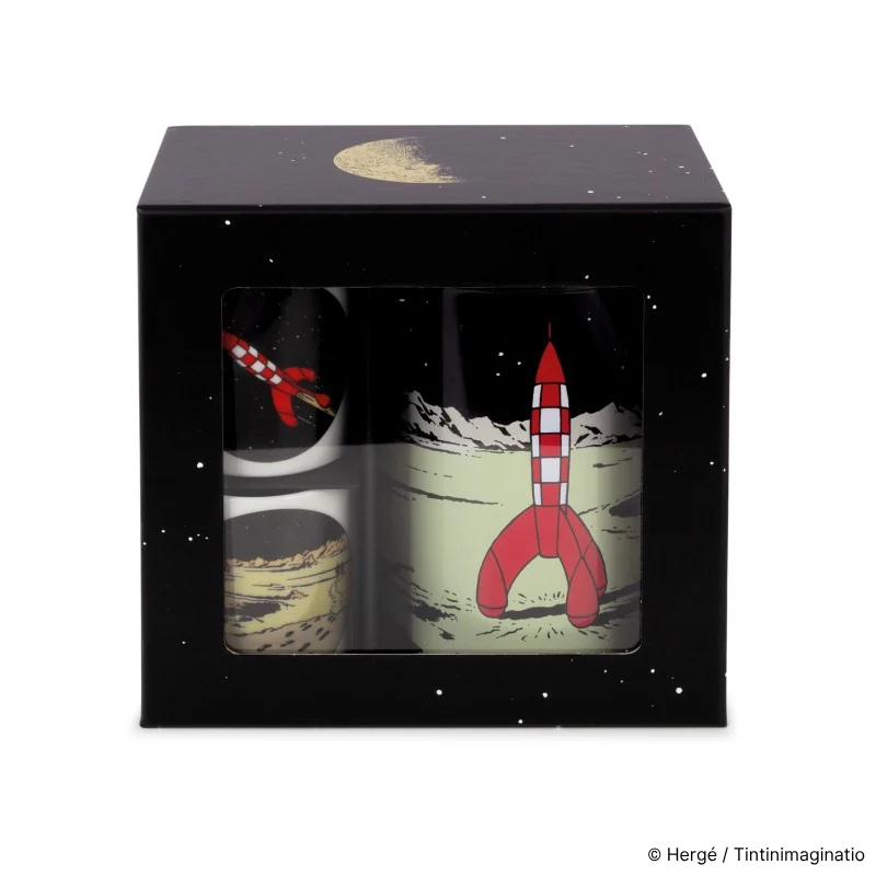 Coffret café bio + 2tasses lune