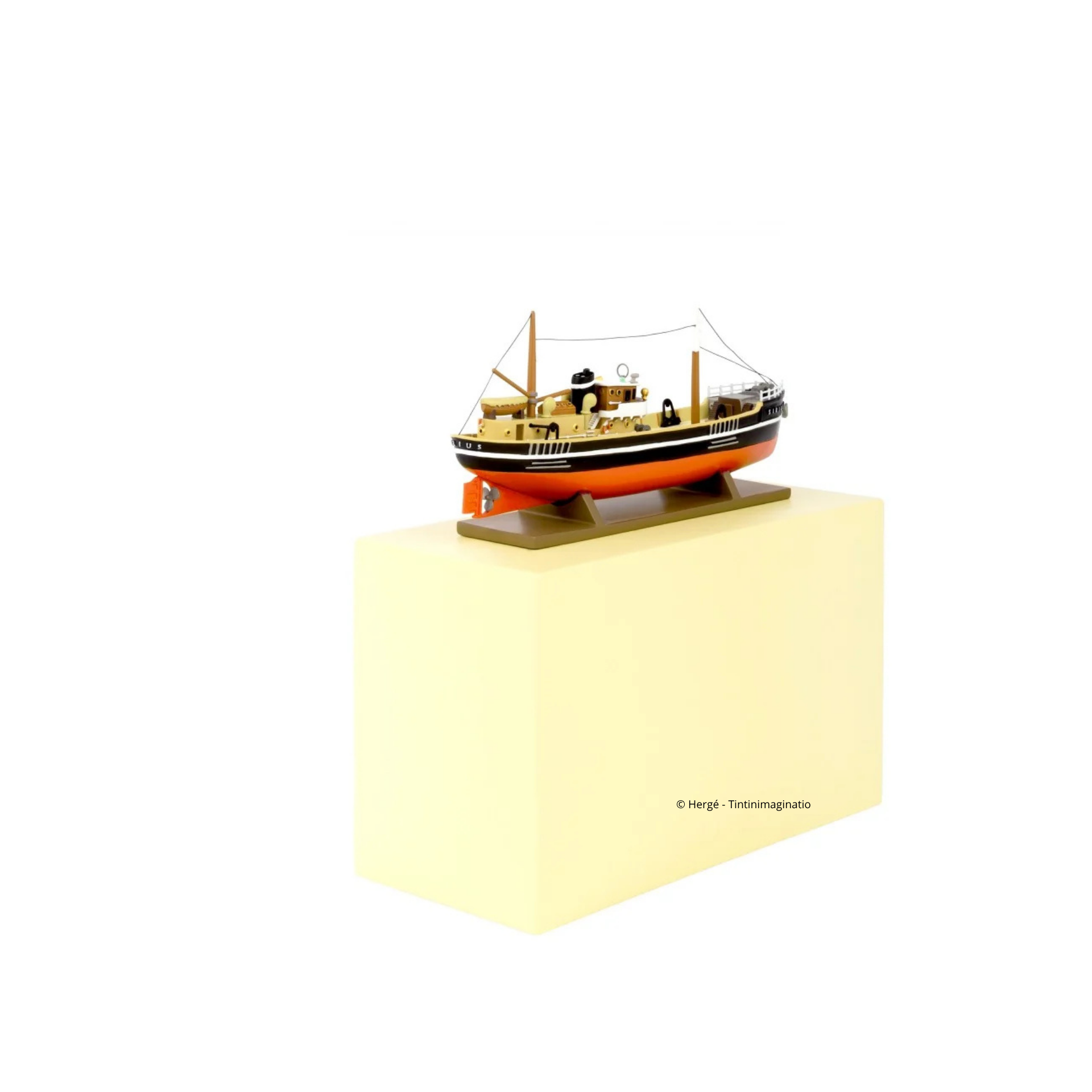 Figurine de collection Tintin – Le Bateau Sirius – Musée Imaginaire  (46021)