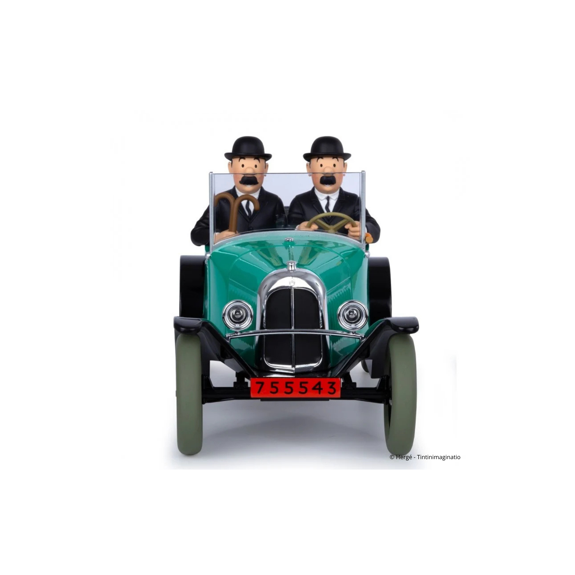 Voiture Tintin 5cv des Dupondt- Moulinsart 1:12 - Edition limitée