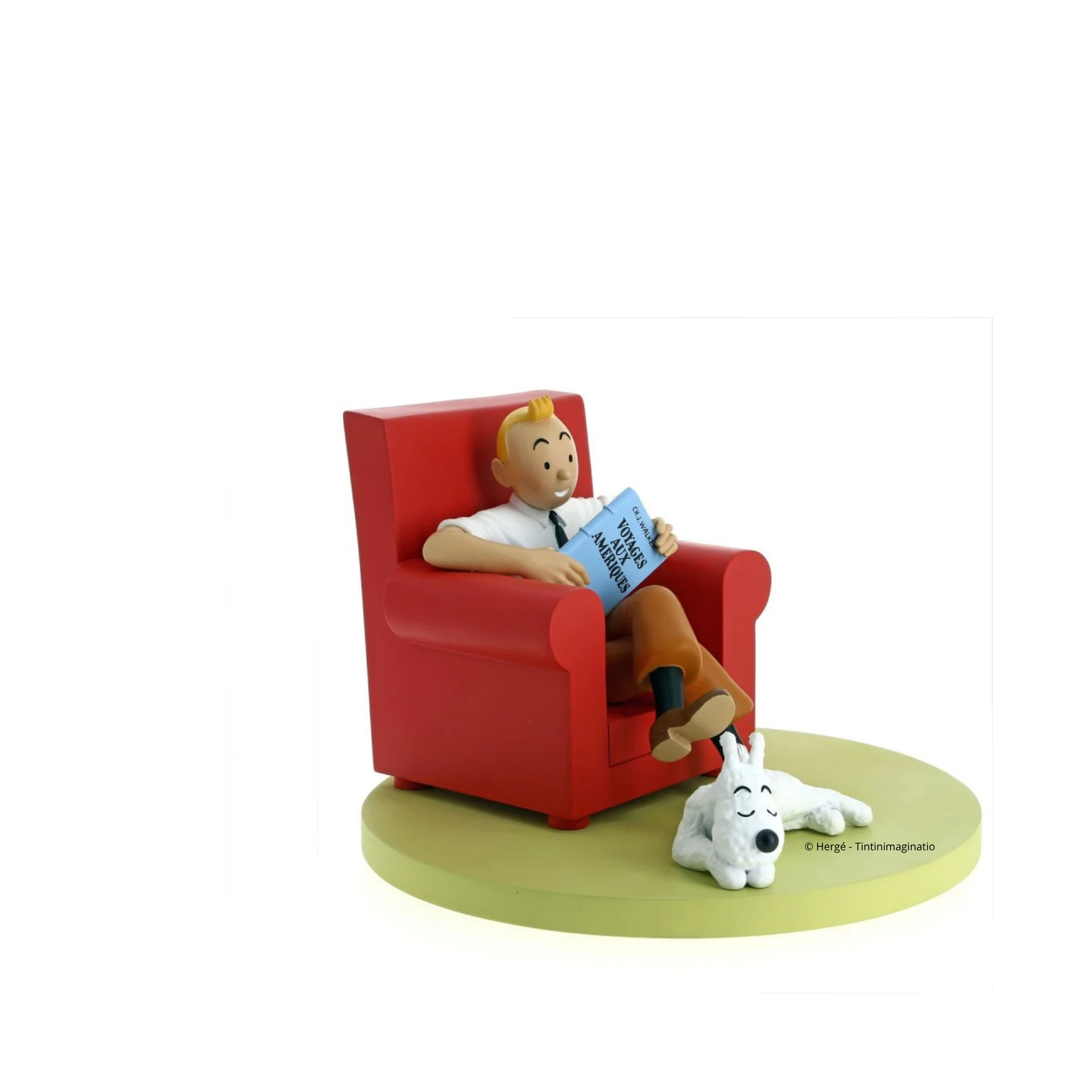 Tintin Fauteuil Rouge