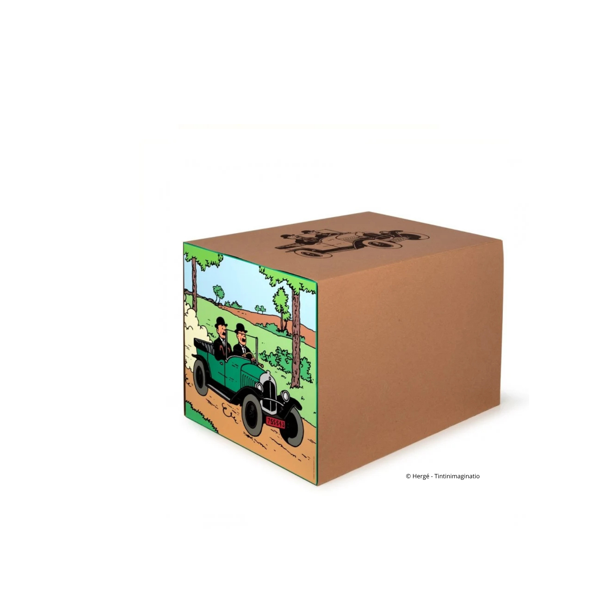 Voiture Tintin 5cv des Dupondt- Moulinsart 1:12 - Edition limitée
