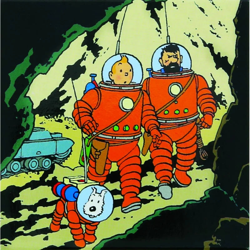 Magnet Tintin & Haddock