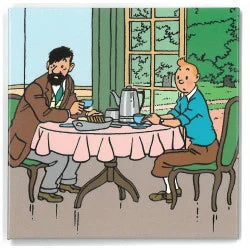 Magnet Tintin & Haddock - Petit Déjeuner (16022)