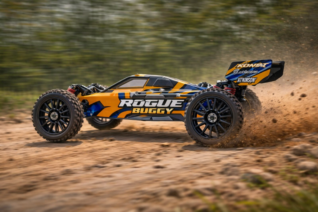 Rogue Buggy 2.0 1/8ème Brushless Orange version PACK