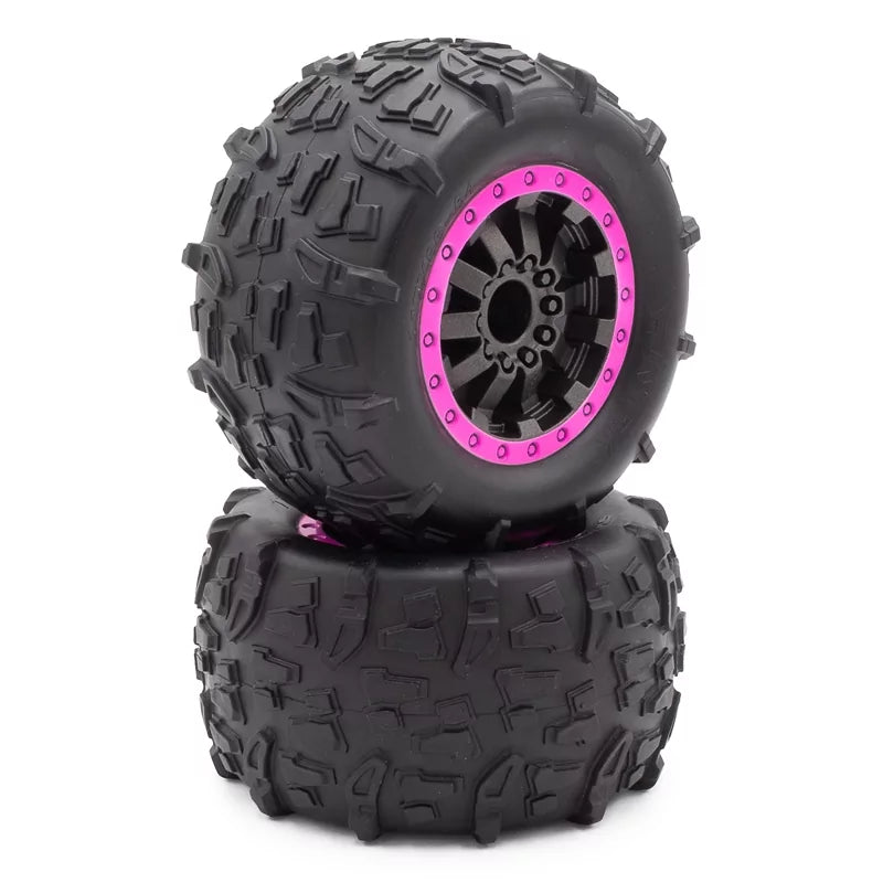 Roue complète rose Funtek STX (FTK21087)